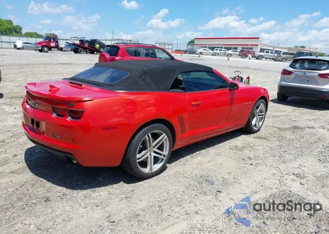 2011 Chevrolet Camaro 2Lt из США, поврежденный, VIN 2G1FC3DD0B9207232